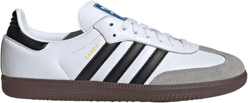 adidas Samba Og, Men's Sneaker, FTWR White Core Black Clear Granite, 7 in Saudi Arabia