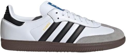adidas Samba Og, Men's Sneaker, FTWR White Core Black Clear Granite, 7 in Saudi Arabia