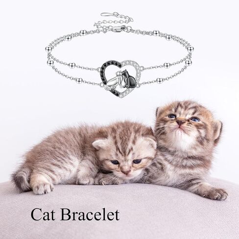 Ladybug Infinity Bracelet 925 Sterling Silver Ladybug Infinity Double Layered Chain Ladybug Jewellery Gifts for Women in Saudi Arabia