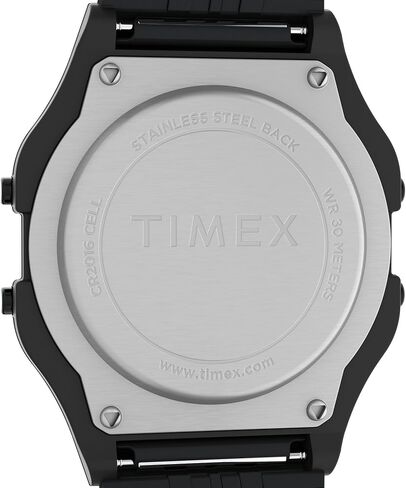 Timex للجنسين T80 36mm Watch - سوار أبيض الاتصال الرقمي العلبة البيضاء in Kuwait