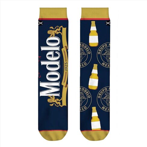 Cool Socks, Modelo Beer Bottles, Men's Fun Happy Hour Alcohol Merchandise, Adult in Saudi Arabia