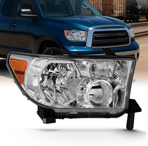 AKKON - Fits 2007-2013 Toyota Tundra + 2008-2017 Sequoia OE Style Headlight Assembly Pair in Saudi Arabia
