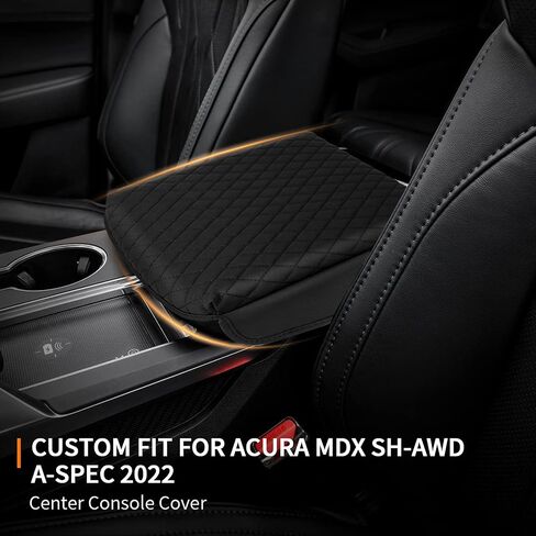 مخصص لغطاء وحدة التحكم المركزية Kia Sorento 2026 2025 2024 2023 2022 2021 ملحقات غطاء مسند الذراع من جلد البولي يوريثان غطاء صندوق المقعد لمسند الذراع مع جيوب وحقيبة تخزين in Kuwait