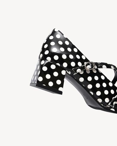 أحذية ماري جين النسائية مكتنزة بلوك كعب الزفاف أحذية للنساء منخفضة الكعب إغلاق مربع مضخات اصبع القدم in Kuwait