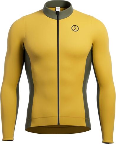 INBIKE Men's Cycling Jersey Winter Thermal Windproof Bike Jersey Long Sleeve Fleece Cycling Jacket with 3 Rear Pockets in Saudi Arabia