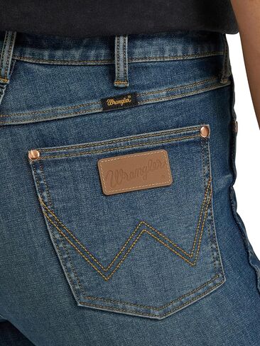 Wrangler Women's X Lainey Wilson Boot Huggers ، Blue Wash in Kuwait