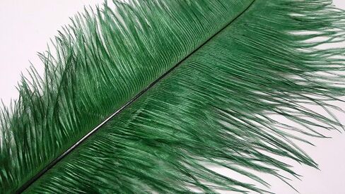 10pcs Ostrich Feathers 12-14inch for Wedding Decoration - (Blue/Light Blue) in Saudi Arabia