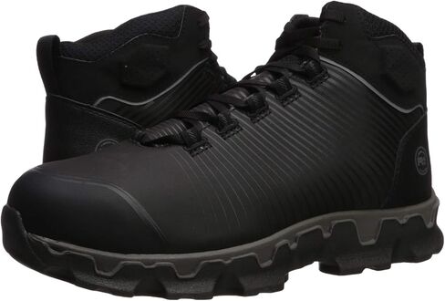 Timberland PRO Men's Powertrain Sport Mid Alloy Safety Toe Electrical Hazard Industrial Athletic Work Shoe in Saudi Arabia