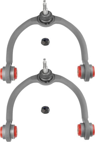 12pc Front Upper Control Arms Suspension Kit for 2005-2010 Jeep Grand Cherokee & Commander – Upgraded Polyurethane Bushings, Wrinkle Gray in Kuwait
