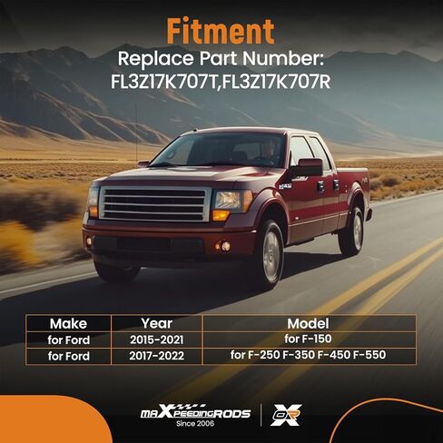 maxpeedingrods power power apper apper repror parror placens side for ford f-150 2015-2021 f-250 f-350 F-450 in Kuwait