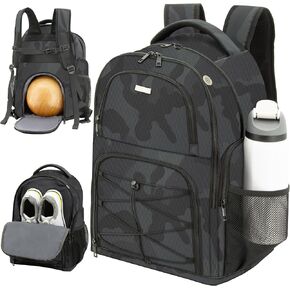 Bowling bag, Single-ball bowling backpack with separate compartments for shoes and accessories in Saudi Arabia