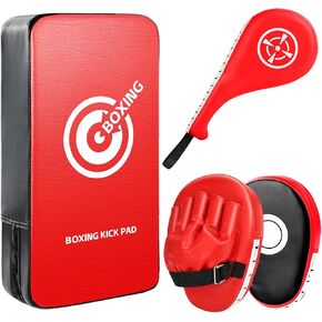 Boxing Curved Focus Punching Mitts, Training Boxing Pads for Men, Women, & Kids, MMA Punch Mitts for Karate Kickboxing Muay Thai Taekwondo in Kuwait