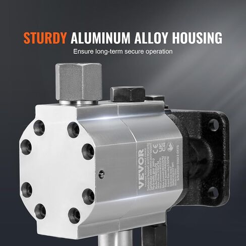 مضخة فائض السجل الهيدروليكي VEVOR - 11GPM ، 2 مرحلة 3000PSI ، 1 '' مدخل 1/2 '' NPT ، 3600 دورة في الدقيقة مضخة هيدروليكية من الألومنيوم لتركيب محرك صغير ، Snowplow in Saudi Arabia