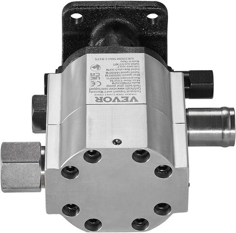 مضخة فائض السجل الهيدروليكي VEVOR - 11GPM ، 2 مرحلة 3000PSI ، 1 '' مدخل 1/2 '' NPT ، 3600 دورة في الدقيقة مضخة هيدروليكية من الألومنيوم لتركيب محرك صغير ، Snowplow in Saudi Arabia