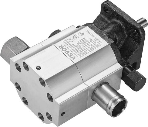 مضخة فائض السجل الهيدروليكي VEVOR - 11GPM ، 2 مرحلة 3000PSI ، 1 '' مدخل 1/2 '' NPT ، 3600 دورة في الدقيقة مضخة هيدروليكية من الألومنيوم لتركيب محرك صغير ، Snowplow in Saudi Arabia