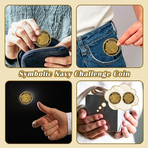 12 PCS Sailing Inspiration Inspiration Coin Coin's Creed Challenge Coin Nautical Pocket Prosistence Courage Adventure Adventure Adventure Adventur in Saudi Arabia