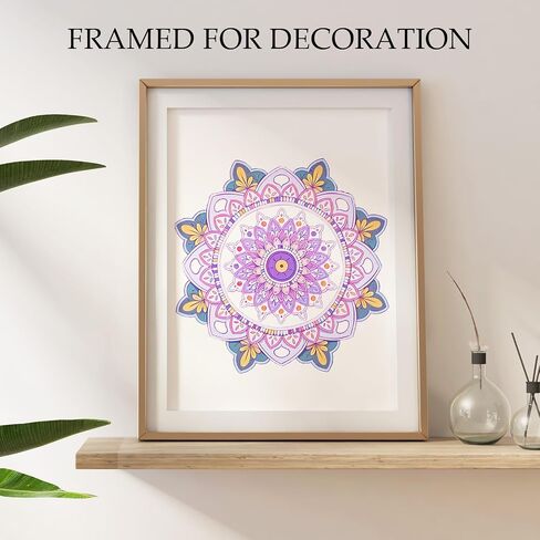 Connect The Dots Coloring Book for Adults Relaxation, 30 Patterns Dot to Dot Books for Women Stress Relief, Spiral Bound Coloring Books, Relaxing Gift for Women, Single-Sided Print World of Dots in Saudi Arabia