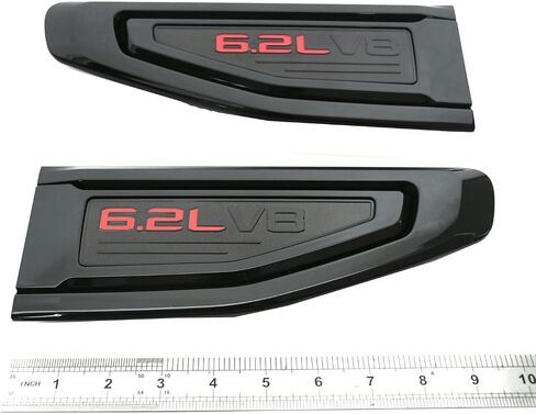 Pair Custom Vent Emblem Kit USA Flag 3D Badge Compatible with 2021-2024 GMC Yukon Yukon XL 3.0 Emblem Kit 544979545 New (Black) in Kuwait
