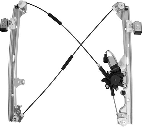 751-780 Power Window Regulator with Motor Compatible with Mitsubishi Lancer 2008-2017 Front Driver Side- Replaces # 5713A125, 5713A085, 388763 in Kuwait