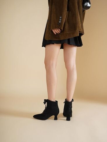 ErikenUrben Women Lace Victorian Boots White Bridal Wedding Booties Zip in Kuwait