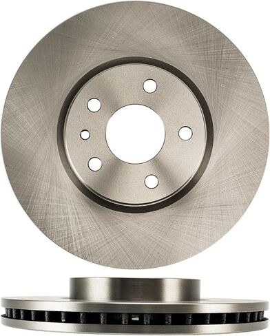 PHILTOP 10.58 inch（268.9 mm） Rear Solid Disc Brake Rotors Compatible with Toyota Solara 2004-2008, 2-PC Set replace # 31322 in Saudi Arabia