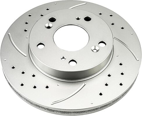 PHILTOP 10.58 inch（268.9 mm） Rear Solid Disc Brake Rotors Compatible with Toyota Solara 2004-2008, 2-PC Set replace # 31322 in Saudi Arabia