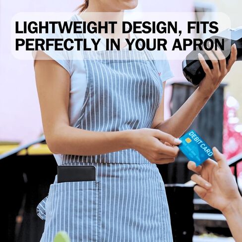 LINTRU Server Book, Reinforced & Durable Server Books for Waitress, Polished & Professional Waitress Book, Organized & Functional Serving Book, Waitress Books for Servers for Restaurants and Cafés in Kuwait