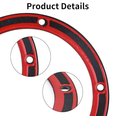 5 Holes Twin Cam Derby Cover Gasket Compatible with Harley Touring Softail Glide Electra Fatboy FXD 1999-2016 Replace 25416-99X in Kuwait