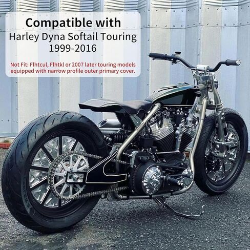 5 Holes Twin Cam Derby Cover Gasket Compatible with Harley Touring Softail Glide Electra Fatboy FXD 1999-2016 Replace 25416-99X in Kuwait