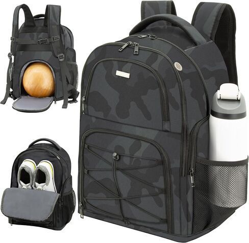 Bowling bag, Single-ball bowling backpack with separate compartments for shoes and accessories in Saudi Arabia