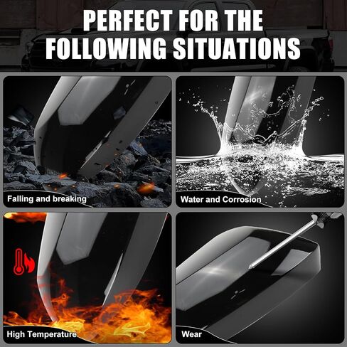Black Right Passenger Side Replacement Mirror Cover Cap Housing for 2020 2021 2022 2023 2024 2025 Toyota Corolla, Directly Replace Style, Not Sticker in Saudi Arabia