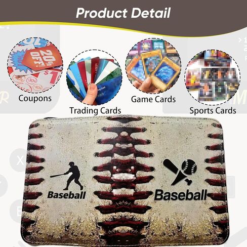 Card Binder 4-Pocket, 400 Pockets Card Holder Album with 50 Removable Sleeves,Trading Card Collection Book with Zipper,Blue in Saudi Arabia