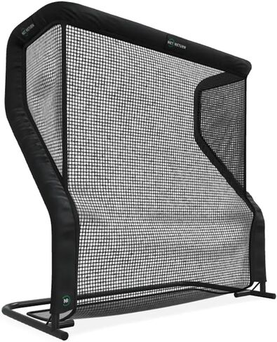 سلسلة Net Return Pro - Pro Golf & Multi -Sport Practice Net | 8'W x 7'6 "H | موثوق بها من قبل 2x بطل الولايات المتحدة المفتوح برايسون ديهامبو | #1 شبكة في الجولف | المحمول | داخلي أو في الهواء الطلق | عودة الكرة الفورية in Kuwait