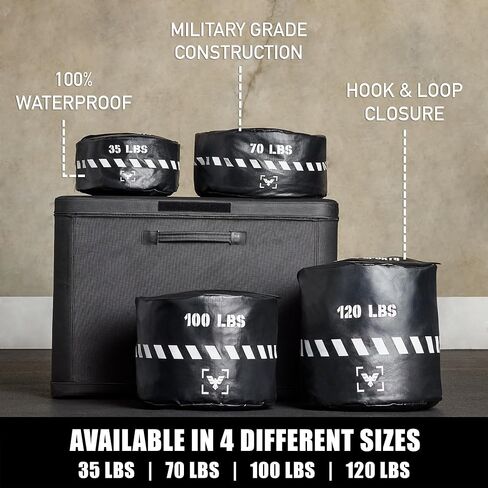 Elite Sports Heavy-Duty Porkout Sandbag-أكياس رملية غير متينة ودائمة لرفع الطاقة والتدريب القتالي والتدريبات الكاملة للجسم in Kuwait