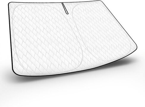 KUST مخصصة ملائمة الزجاج الأمامي ظلال شمس لـ BMW X3 2025 2026 SUNSHADE قابلة للطي شمس الحاشية كتل أشعة UV الحفاظ على مبرد سيارتك in Saudi Arabia