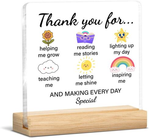 Art Teacher Gifts for Men Women, Gifts for Artists, the Earth Without Art Is Just Eh Clear Acrylic Desk Decorative Sign Decor in Kuwait