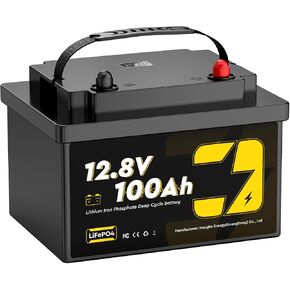12V 8Ah LiFePO4 Battery, 102.4Wh Rechargeable Lithium Iron Phosphate Power Wheels Battery, Built-in Advanced BMS, Supports 2000 Deep Cycles for Ride on Toy, Small UPS, Lighting, Fish Finder in Saudi Arabia