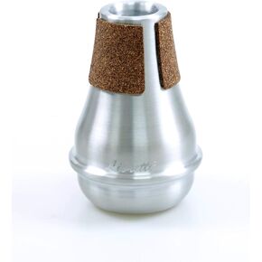 Libretto Trombone Straight Mute – Lightweight Aluminum Straight Mute with Cork Strips for Tenor Trombone, Ideal for Silent Practice in Kuwait
