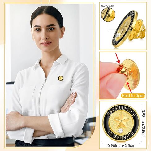 150 Pcs You Make a Difference Pin Bulk Employee of The Month Years of Service Pins Volunteer Lapel Pins Bulk Employee Appreciation Enamel Pin for Staff Team Nurse Teacher Award Coworker Gift in Saudi Arabia