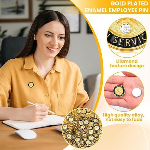 150 Pcs You Make a Difference Pin Bulk Employee of The Month Years of Service Pins Volunteer Lapel Pins Bulk Employee Appreciation Enamel Pin for Staff Team Nurse Teacher Award Coworker Gift in Saudi Arabia