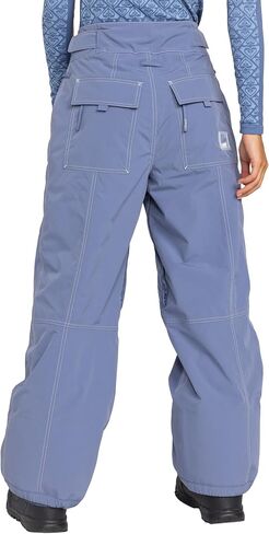 Roxy Women's Chloe Kim Snowboard Pant-15 ألف مقاومة للماء ، مسجلة بالكامل ، معزولة ، خالية من PFAS ، وسادة زنبق ، صغيرة in Saudi Arabia