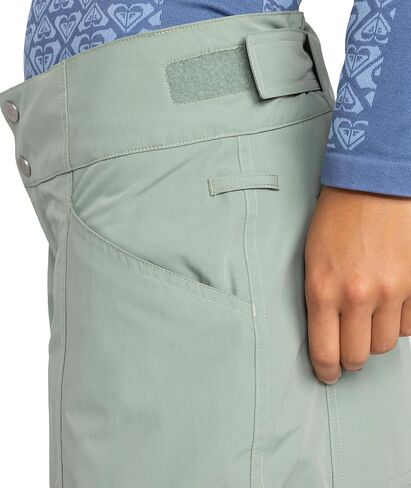 Roxy Women's Chloe Kim Snowboard Pant-15 ألف مقاومة للماء ، مسجلة بالكامل ، معزولة ، خالية من PFAS ، وسادة زنبق ، صغيرة in Kuwait