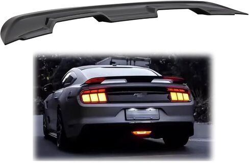 Gloss Black Rear Spoiler Wing Compatible with 2015-2022 Ford Mustang S550 GT Spoiler in Kuwait