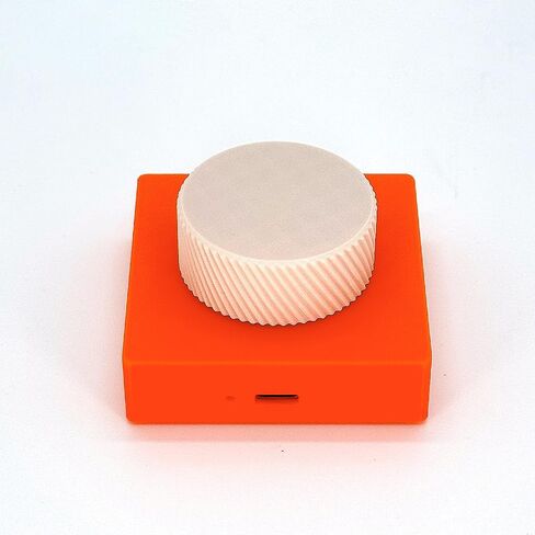 Bluetooth Media Control Knob, Controller for PC/Gaming/Home Audio/Desktop,Multi-Function Button with Adjustment,Wireless Volume Controller for Windows, Android, iOS, macOS in Kuwait