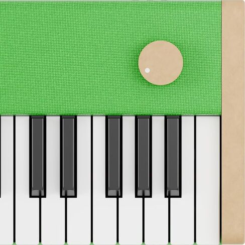 Loog Digital Piano - لوحة مفاتيح محمولة للمبتدئين مع Sound Sound Sound و MIDI على أداة تعليمية موسيقية قابلة لإعادة الشحن USB -C in Kuwait