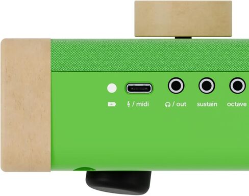 Loog Digital Piano - لوحة مفاتيح محمولة للمبتدئين مع Sound Sound Sound و MIDI على أداة تعليمية موسيقية قابلة لإعادة الشحن USB -C in Kuwait
