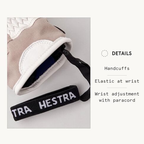Hestra Women’s Voss CZone 5-Finger Glove I Leather, Waterproof, Alpine Skiing Gloves in Saudi Arabia