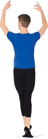Body Wrappers Boys Ballet Dancewear Short Sleeve Snug Fit Tee Shirt - B400 in Saudi Arabia