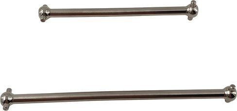 Hardened Steel Center Drive Shaft Axles Dogbone Set Upgrade Parts Compatible with Arrma 1/8 Typhon 6S BLX, Outcast 6S BLX, Notorious 6S BLX – CNC Machined in Saudi Arabia