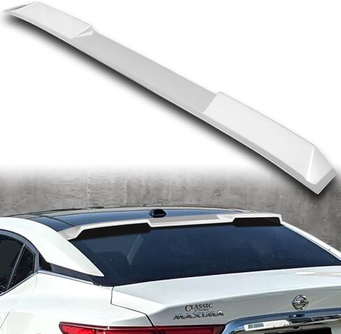 EPARTS ABS Rear Window Roof Visor Spoiler Compatible with 2016-2023 Nissan Maxima (Pearl Black) in Saudi Arabia